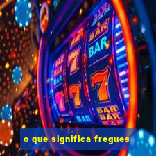 o que significa fregues