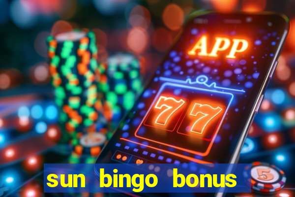 sun bingo bonus terms and conditions