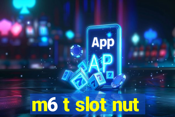 m6 t slot nut