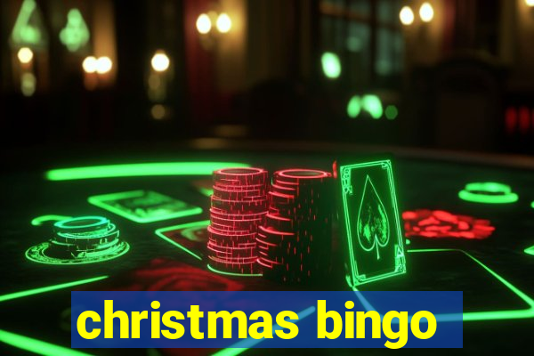 christmas bingo