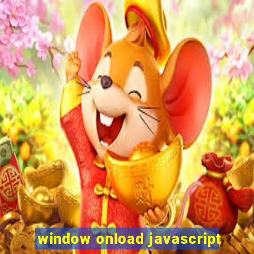 window onload javascript