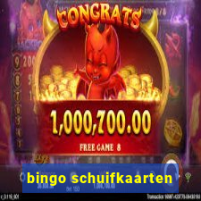 bingo schuifkaarten