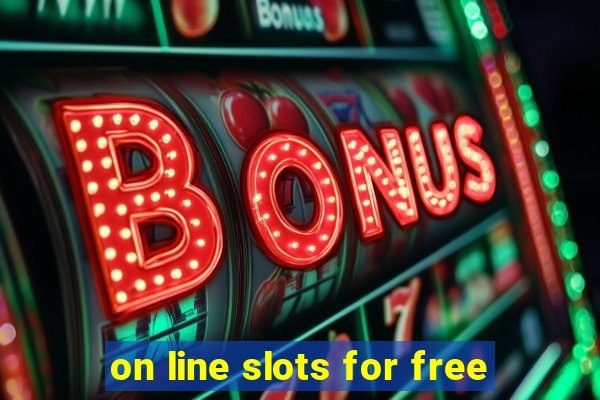 on line slots for free