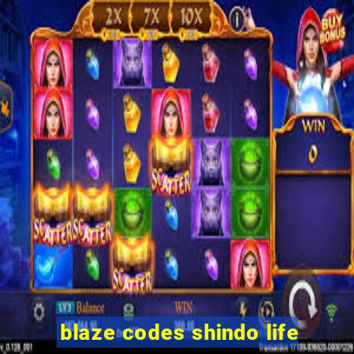 blaze codes shindo life