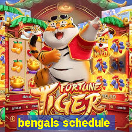 bengals schedule