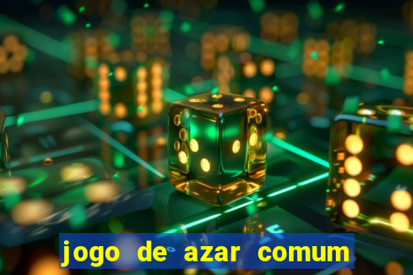 jogo de azar comum em cassinos