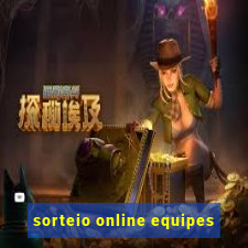 sorteio online equipes