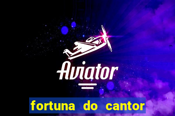 fortuna do cantor sorocaba 2023