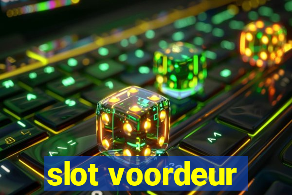 slot voordeur