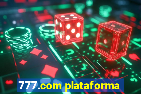 777.com plataforma