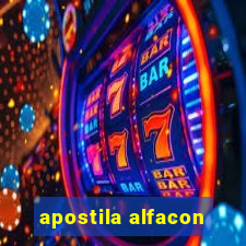 apostila alfacon