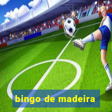 bingo de madeira