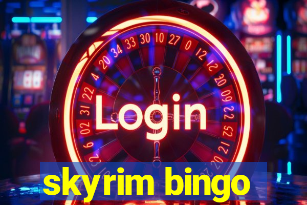 skyrim bingo