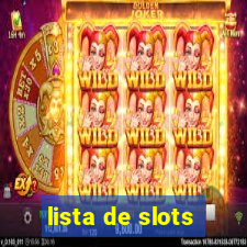 lista de slots