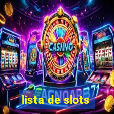 lista de slots