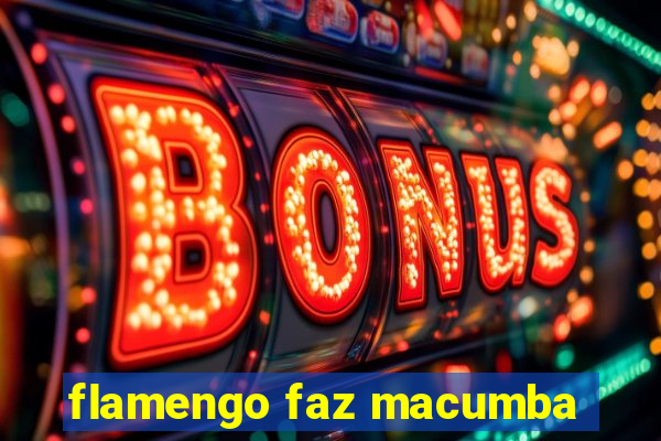 flamengo faz macumba