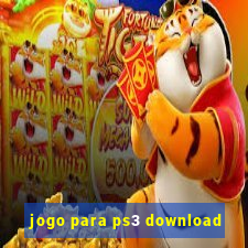 jogo para ps3 download