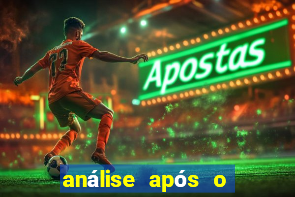 análise após o jogo de futebol