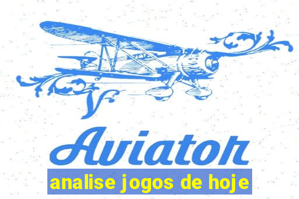 analise jogos de hoje