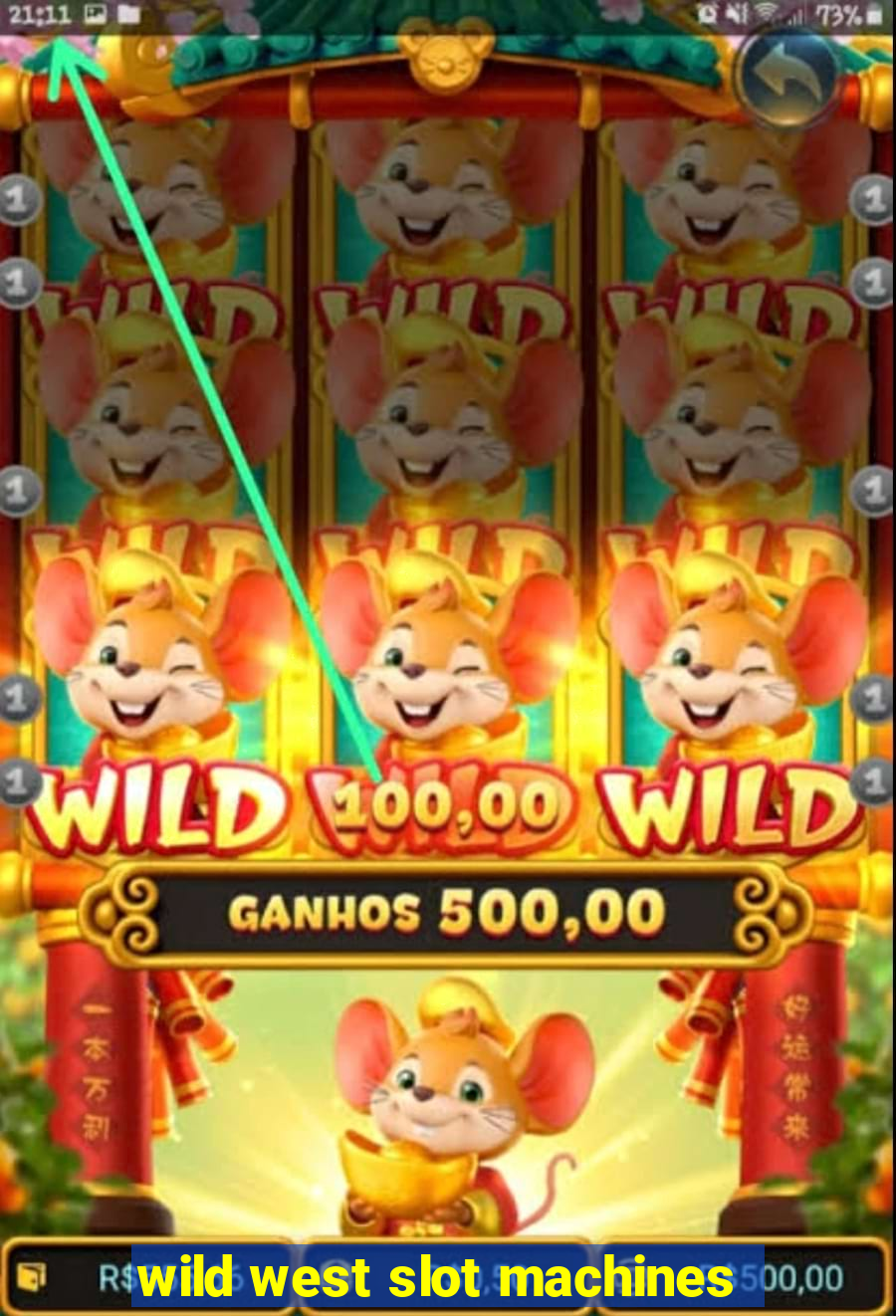 wild west slot machines