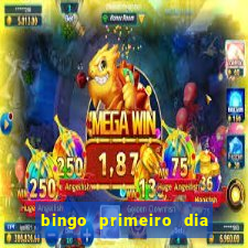 bingo primeiro dia de aula