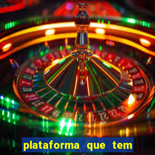 plataforma que tem fortune tiger