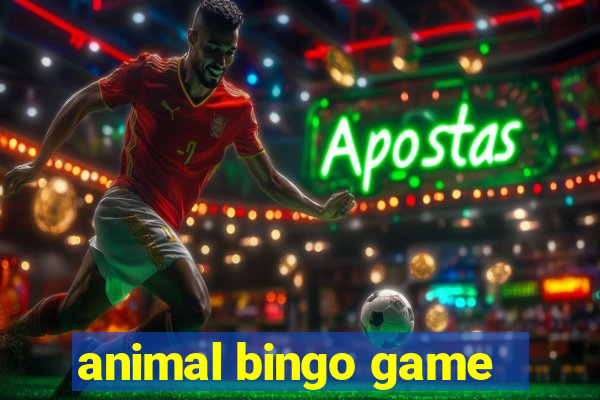 animal bingo game