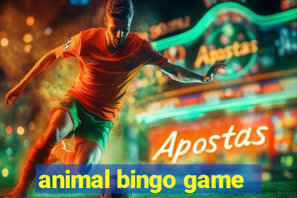 animal bingo game