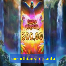 corinthians x santa cruz ao vivo hd