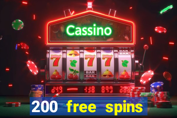 200 free spins online casino