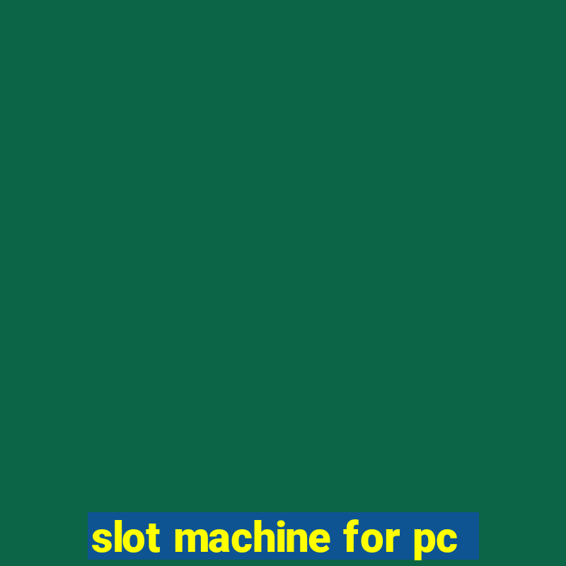 slot machine for pc