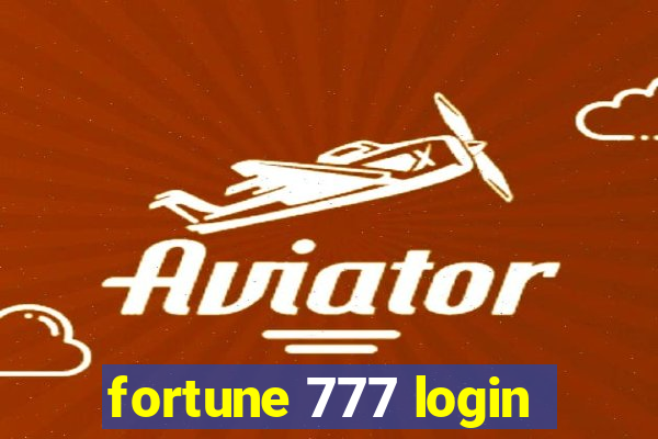 fortune 777 login