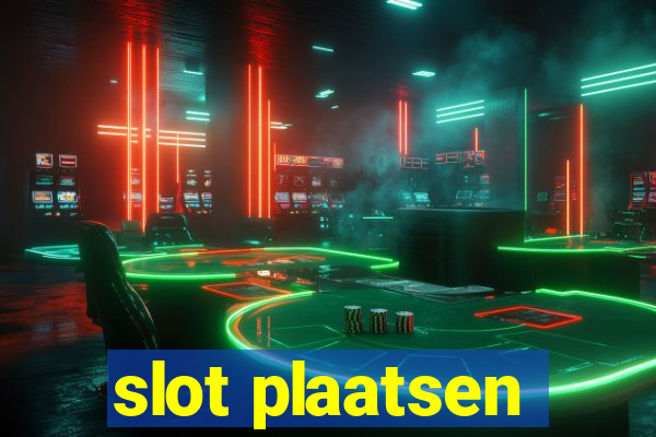 slot plaatsen