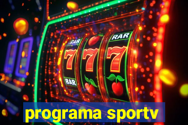 programa sportv