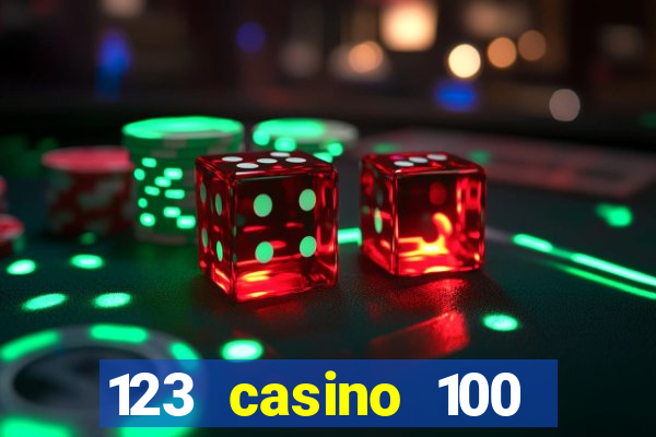 123 casino 100 free spins no deposit