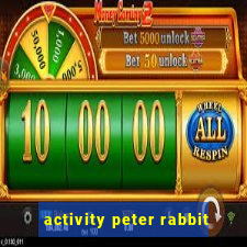 activity peter rabbit