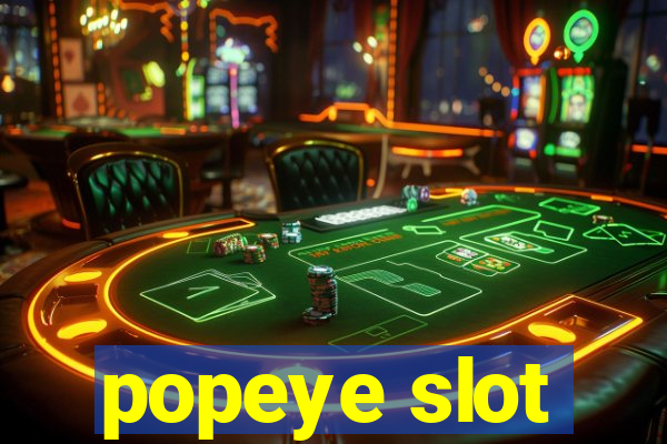 popeye slot