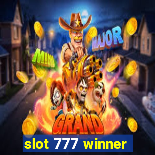 slot 777 winner