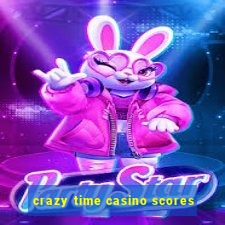 crazy time casino scores