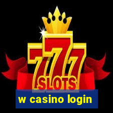 w casino login