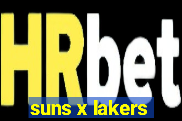 suns x lakers