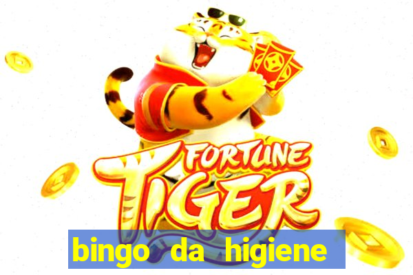 bingo da higiene para imprimir