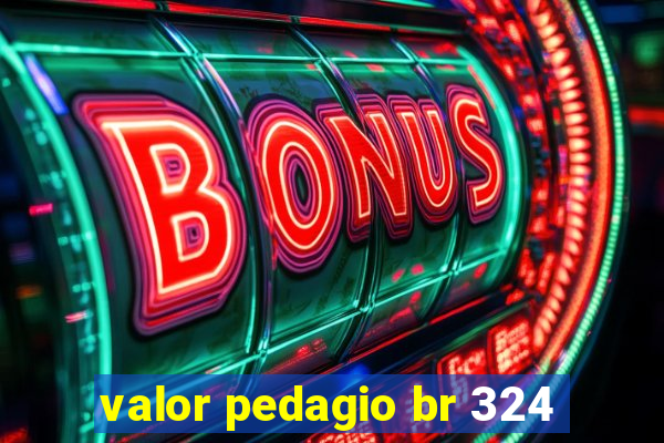 valor pedagio br 324