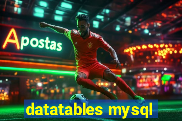 datatables mysql