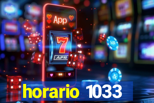 horario 1033