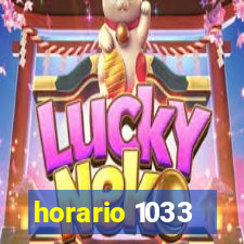 horario 1033