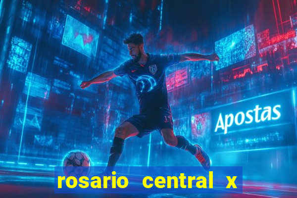 rosario central x velez sarsfield