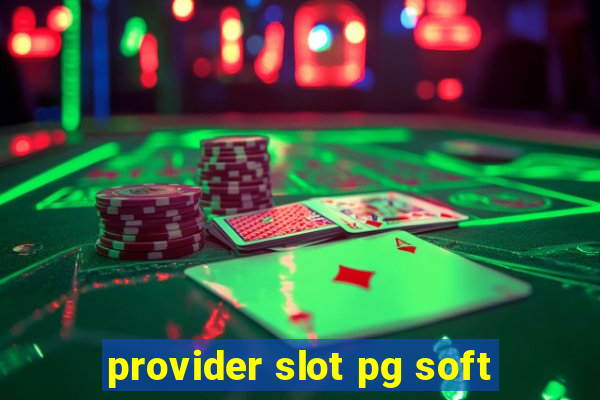 provider slot pg soft