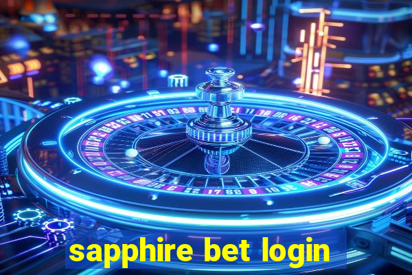 sapphire bet login