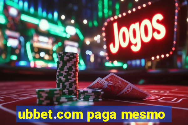 ubbet.com paga mesmo